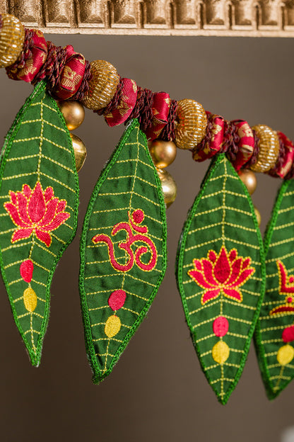 Star Petite Gajra Mango Leaf Toran | Door Decoration
