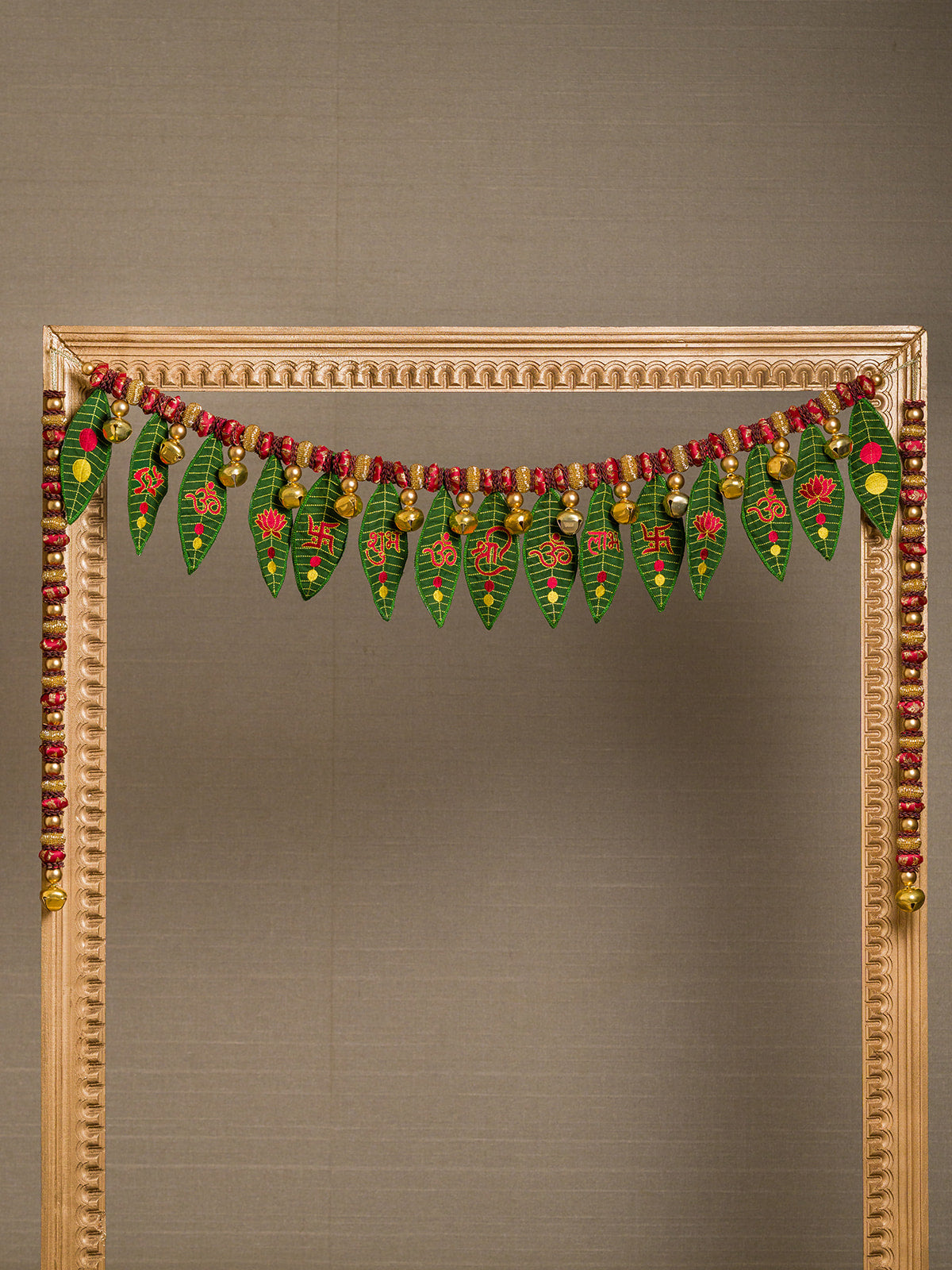 Star Petite Gajra Mango Leaf Toran | Door Decoration