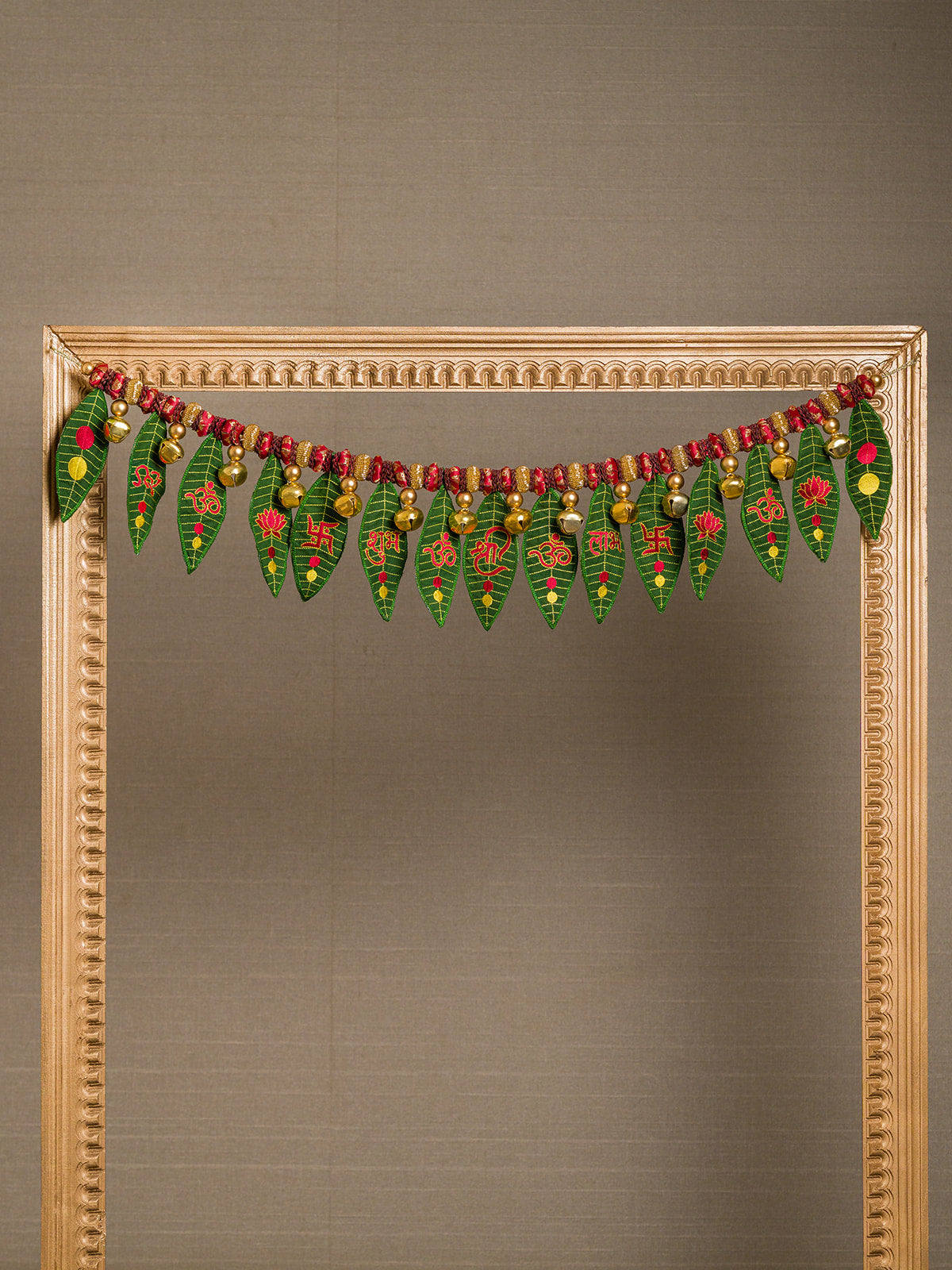 Star Petite Gajra Mango Leaf Toran | Door Decoration