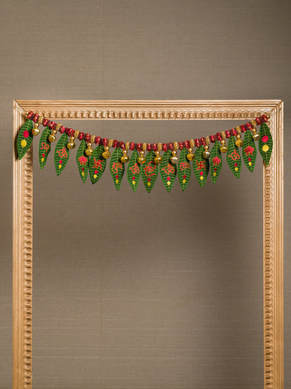 Star Petite Gajra Mango Leaf Toran | Door Decoration