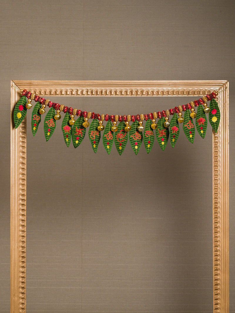 Star Petite Gajra Mango Leaf Toran | Door Decoration