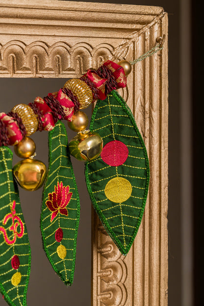 Star Petite Gajra Mango Leaf Toran | Door Decoration