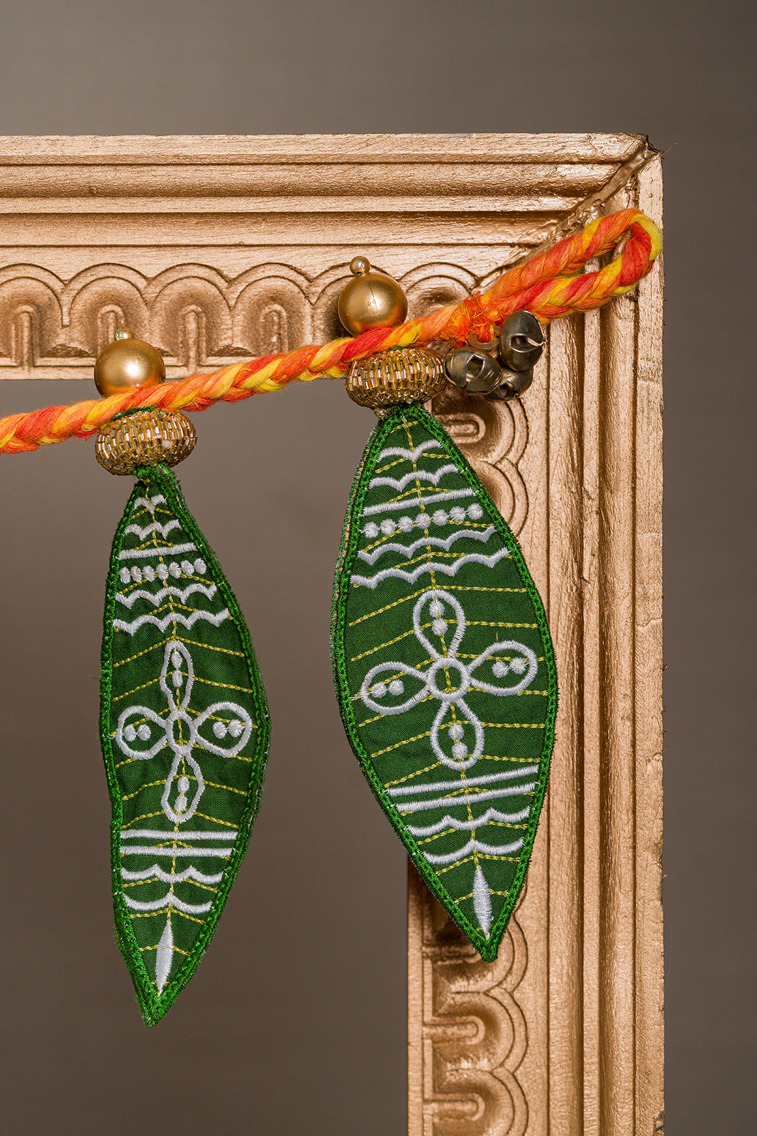 Kolam Mango Leaf Toran | Door Decoration