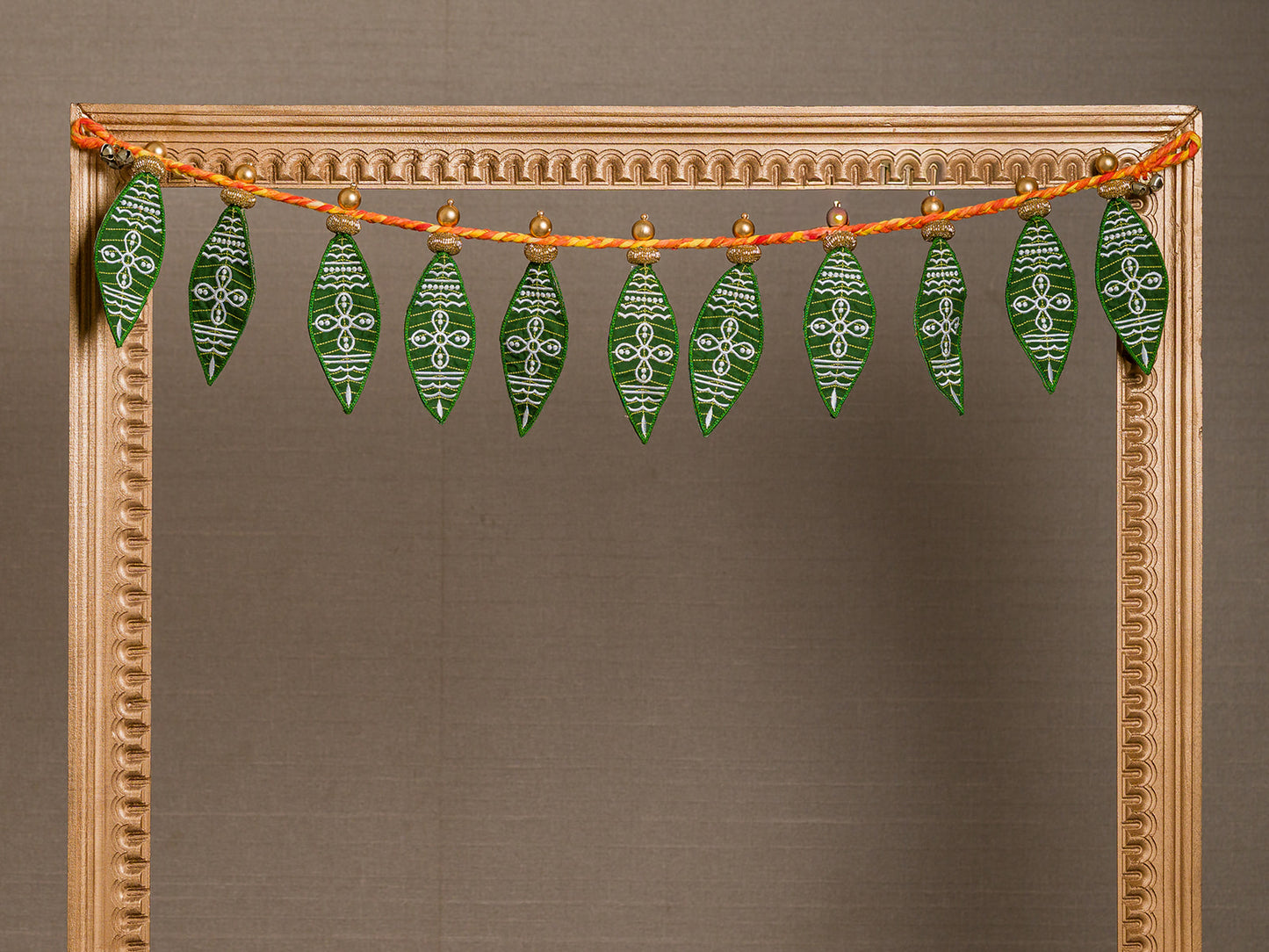 Kolam Mango Leaf Toran | Door Decoration