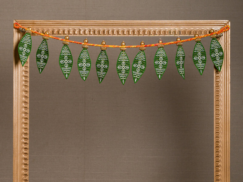 Kolam Mango Leaf Toran | Door Decoration