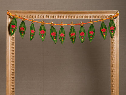 Kolam Mango Leaf Toran | Door Decoration