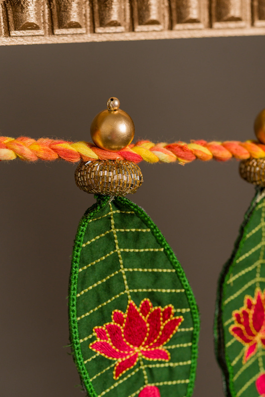 Kolam Mango Leaf Toran | Door Decoration