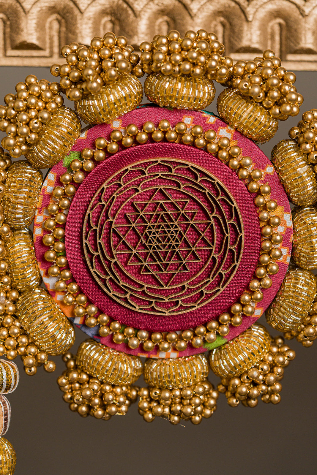Shri Yantra + Lakshmi Pagla: DIVINE COLOSSAL TORAN