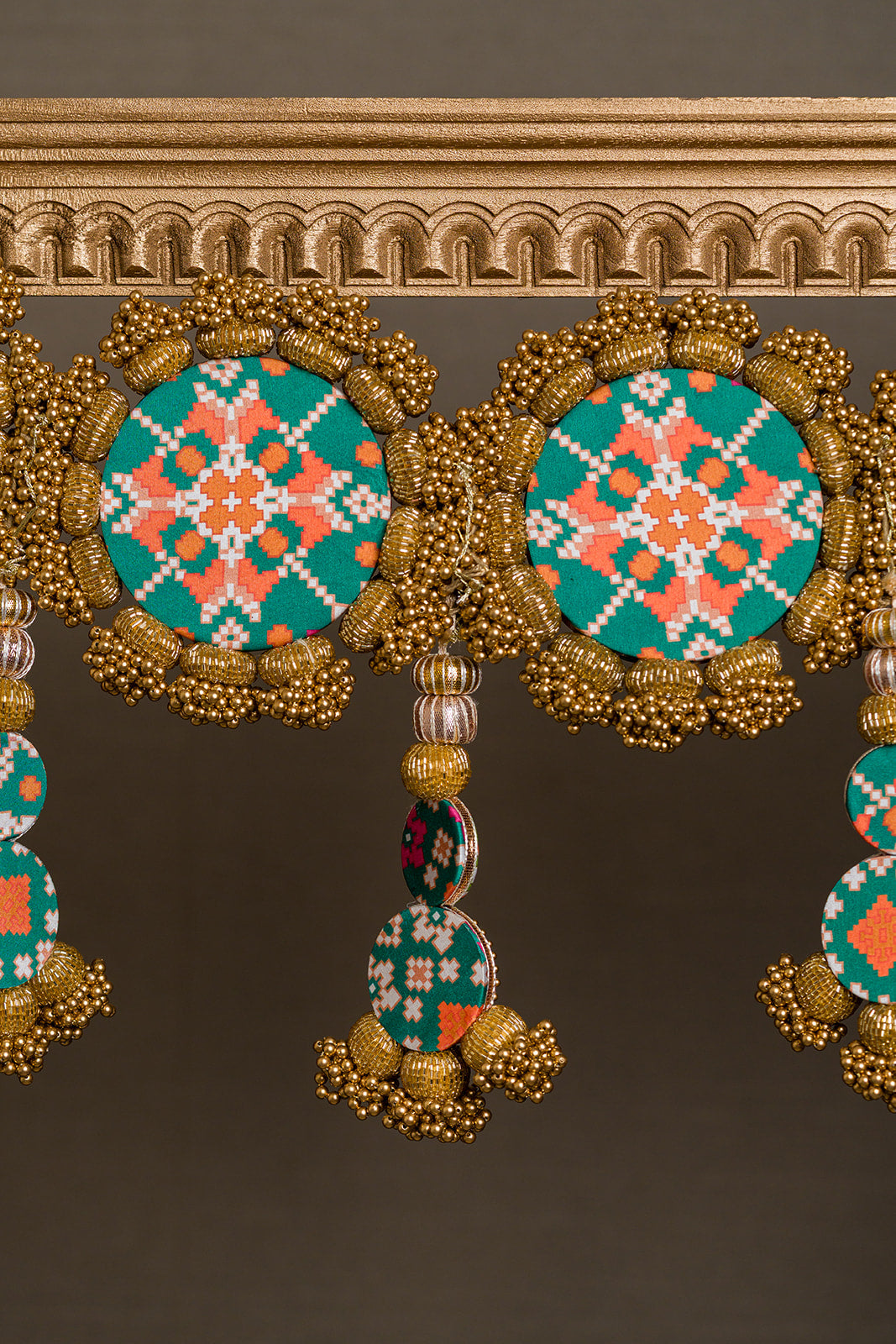 Shri Yantra + Lakshmi Pagla: DIVINE COLOSSAL TORAN