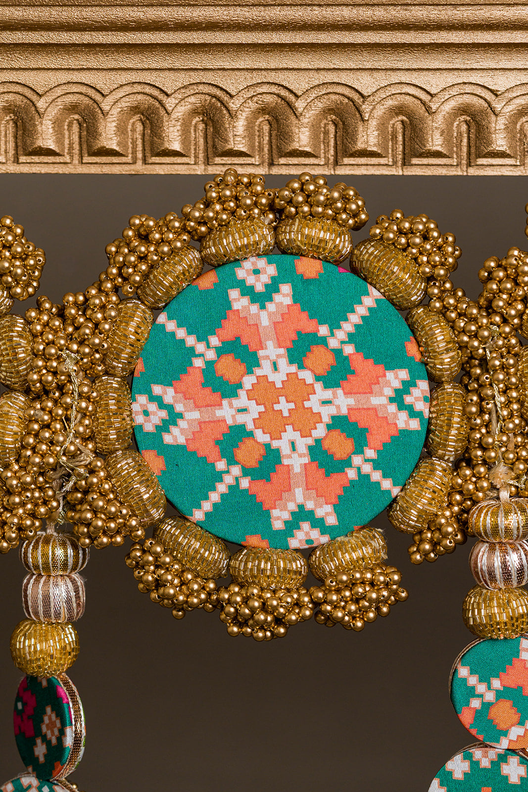 Shri Yantra + Lakshmi Pagla: DIVINE COLOSSAL TORAN