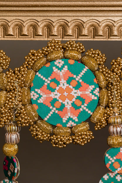 Shri Yantra + Lakshmi Pagla: DIVINE COLOSSAL TORAN
