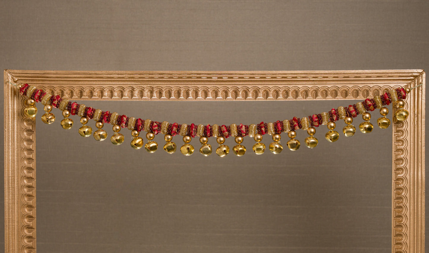 The Petite Gajra Toran | Maroon