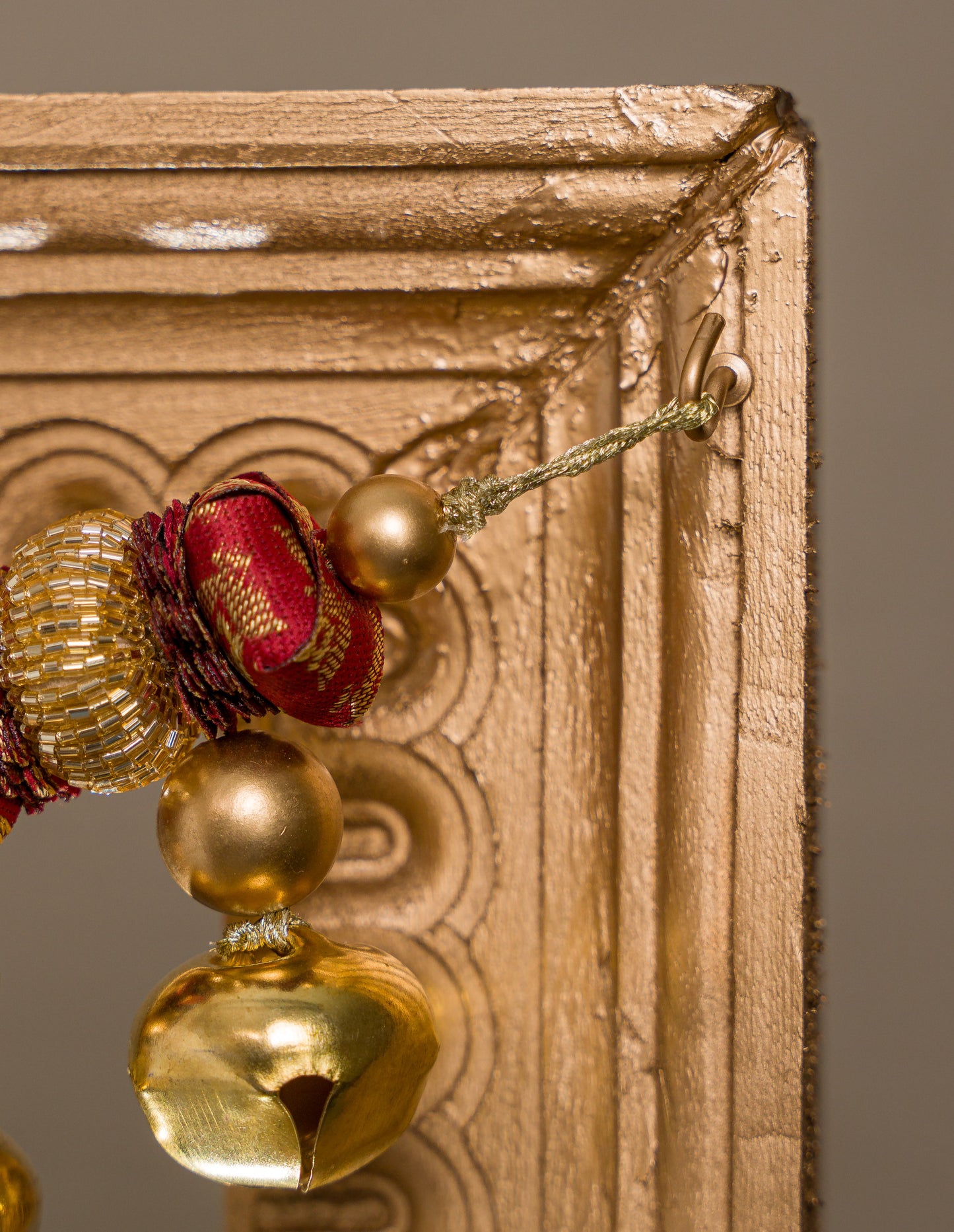 The Petite Gajra Toran | Maroon