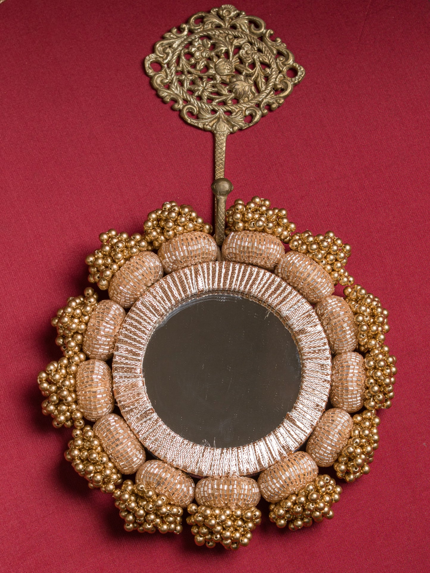 Diva Diya : Mirror + Idiosyncratic Divine Pichwai