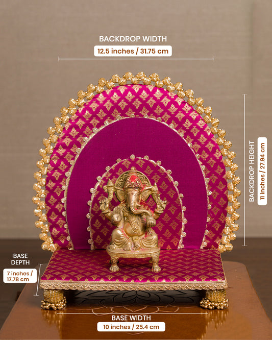 Jayshree Detachable 1 Feet Idol Sinhasan | Heritage