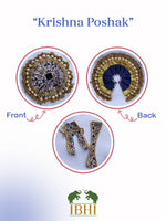 Load image into Gallery viewer, Royal Jaal Intence Ajrakh Copper Beaded Poshak