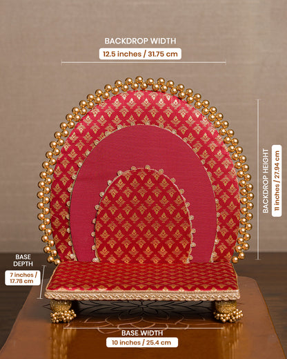 Vira Detachable 1 Feet Idol Sinhasan | Classic