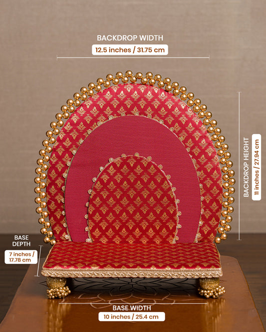 Vira Detachable 1 Feet Idol Sinhasan | Classic