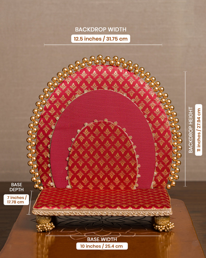 Vira Detachable 1 Feet Idol Sinhasan | Classic