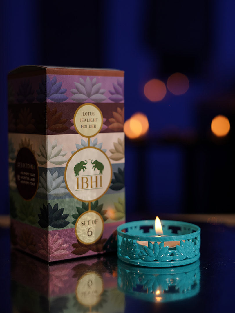 MARINE IBHI's Lotus TeaLight Holder: Set of 6