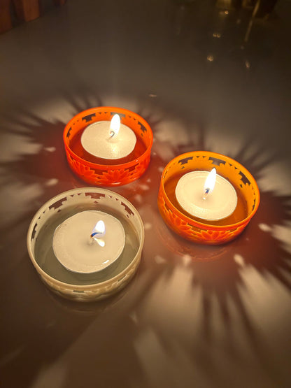 IBHI's Lotus TeaLight Holder: Set of 6