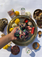 Load image into Gallery viewer, Idiosyncratic Divine Pichwai Little Potli- शगुन wali
