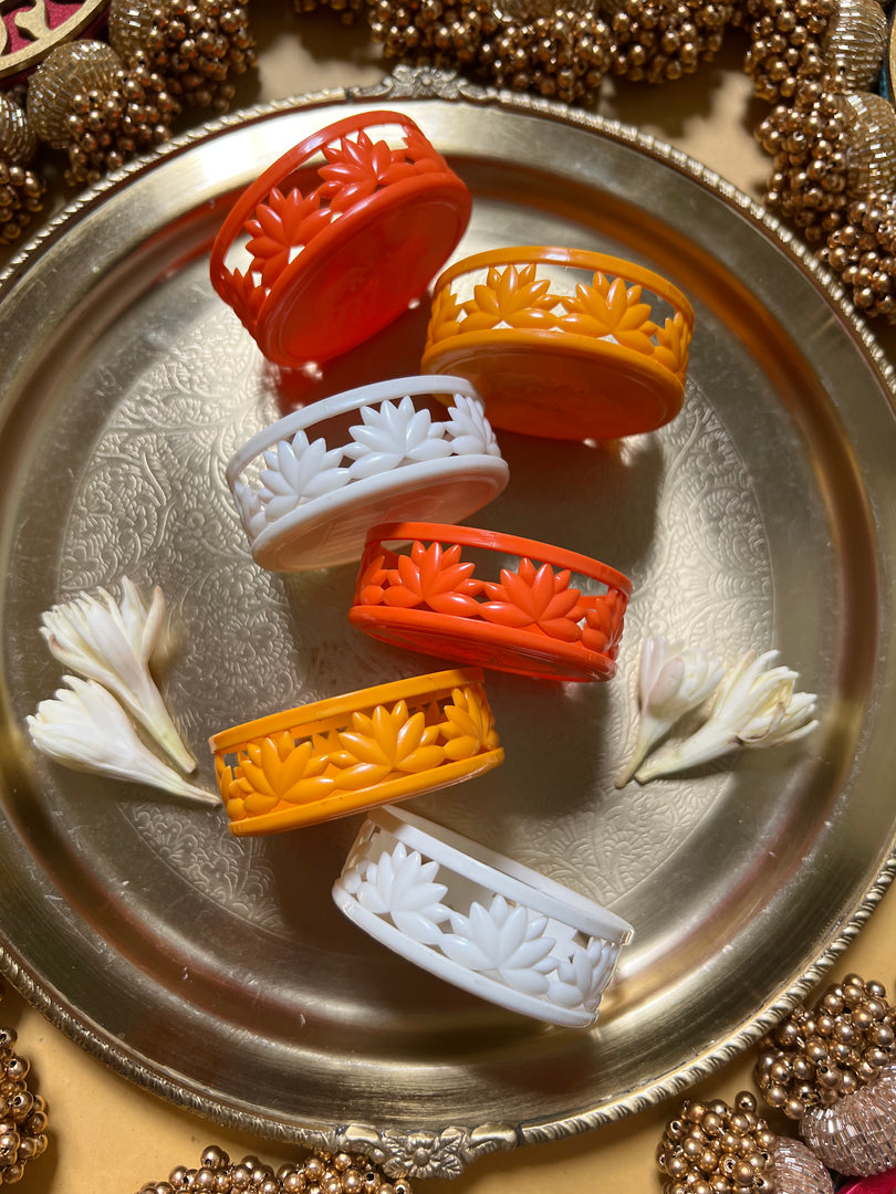 AATASHBAAZI IBHI's Lotus TeaLight Holder: Set of 6