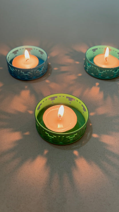 IBHI's Lotus TeaLight Holder: Set of 6