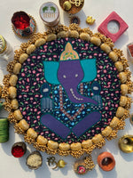 Load image into Gallery viewer, Pichwai Ganesh Medley: Idiosyncratic Divine Pichwai