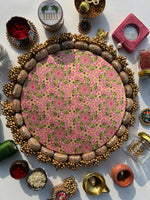 Load image into Gallery viewer, Shrinathji: Glass Beaded OG Inflorescence Divine Pichwai (10 inches)