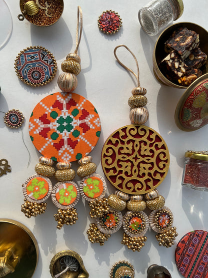 Handcrafted Indian decor for NRI homes wall hanging