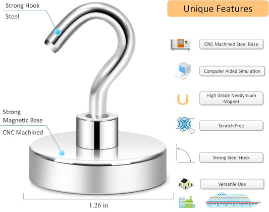 Magnetic Hooks (Set of 2)