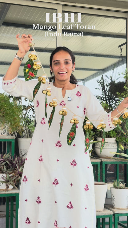 Indu Ratna Mango Leaf Toran
