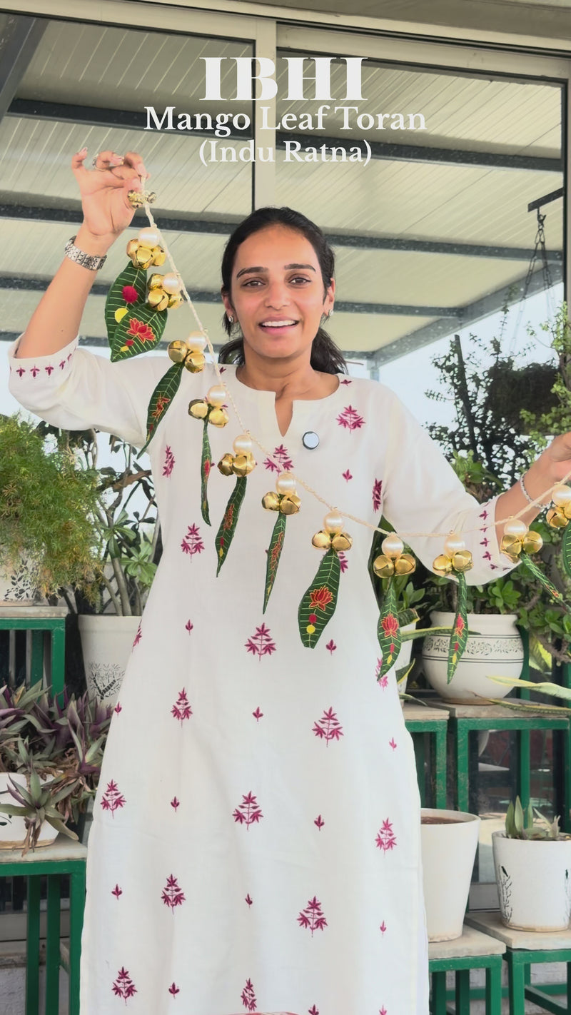 Indu Ratna Mango Leaf Toran