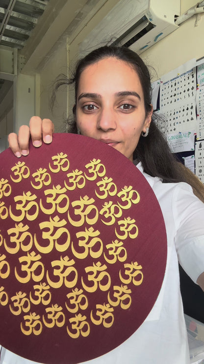 Omprabha (ॐप्रभा) – The Radiance of Om Backdrop