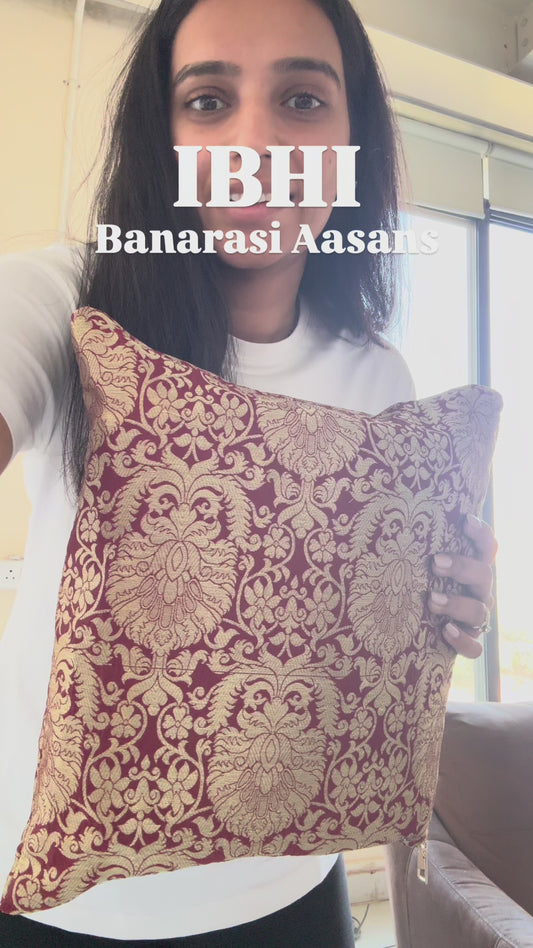 Kumkum Banarasi Aasan- Set of 4