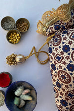 Load image into Gallery viewer, The Royal Jaal Intense Ajrakh Potli - IBHI
