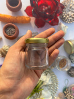 Load image into Gallery viewer, ADD ON: Mini Clear Glass Jar for Rakhi