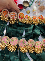 Load image into Gallery viewer, Beaded Bunch Asopalav Tradition X Golden Yelllow &amp; OG Inflorescence Lumba Toran: Two way