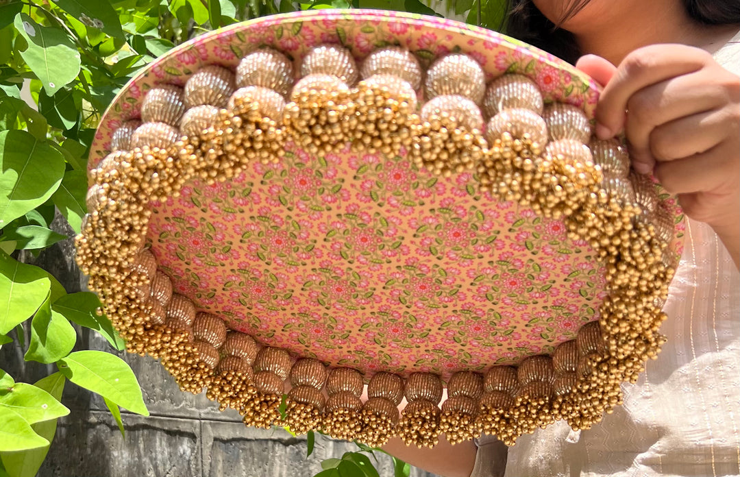 OG Inflorescence Divine Pichwai Dangler Platter (Large)