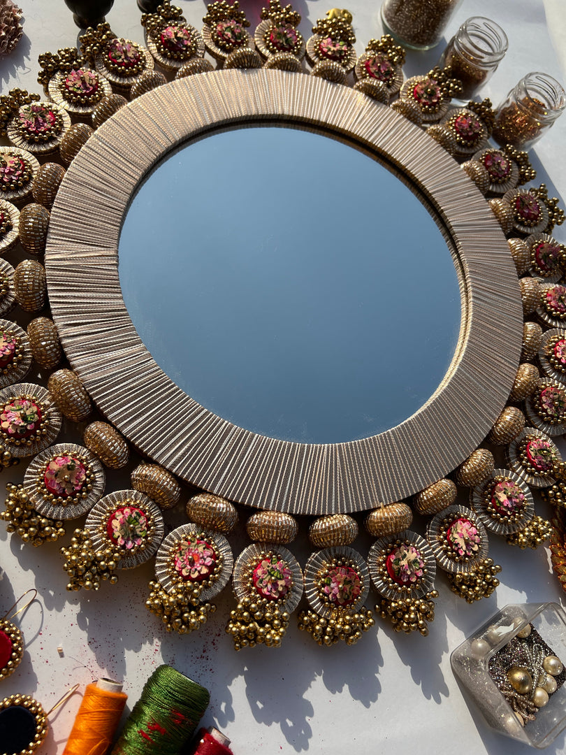 OG Inflorescence Divine Pichwai Lumba Mirror Pallet