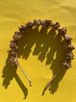 Load image into Gallery viewer, Enchanted OG Inflorescence Divine Pichwai Mini Lumba Hair band