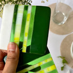 Load image into Gallery viewer, Virescently Fused Glass Coasters