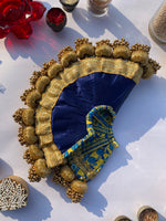 Load image into Gallery viewer, Glass Beaded Pichwai Poshak for krishna ji