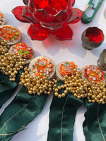 Load image into Gallery viewer, Beaded Bunch Asopalav Tradition X Golden Yelllow &amp; OG Inflorescence Lumba Toran: Two way
