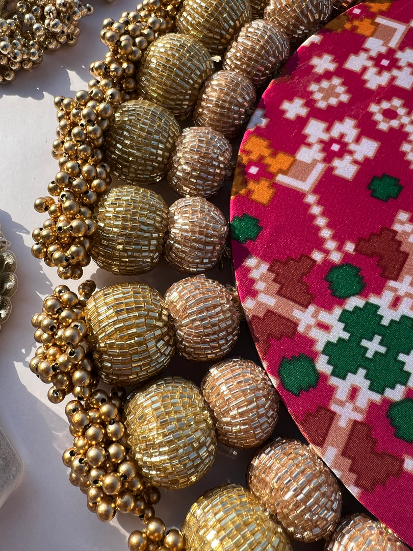 Assorted Mix of Spherical Chaandbaali Rangoli